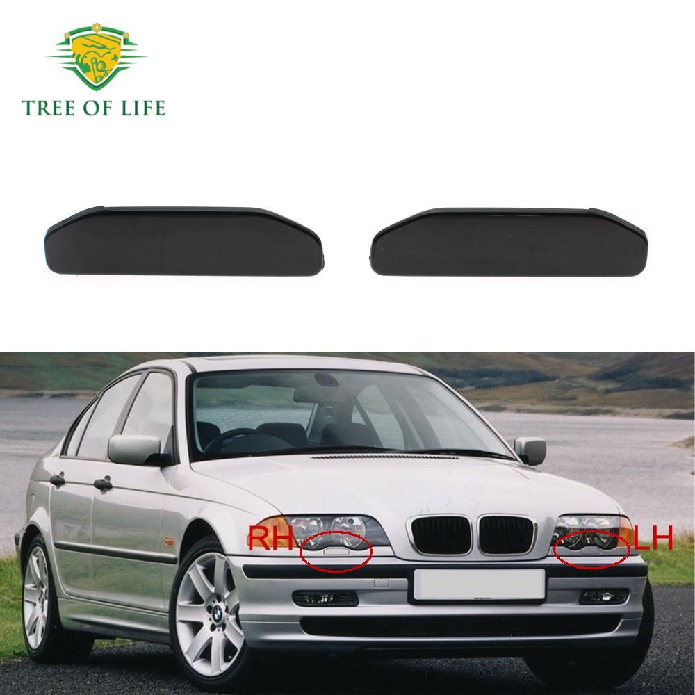 Para BMW Série 3 E46 Sedan Touring Amortecedor Dianteiro Farol Lâmpada Lavadora Spray Limpeza Atuador Capa Tampa 6167706
