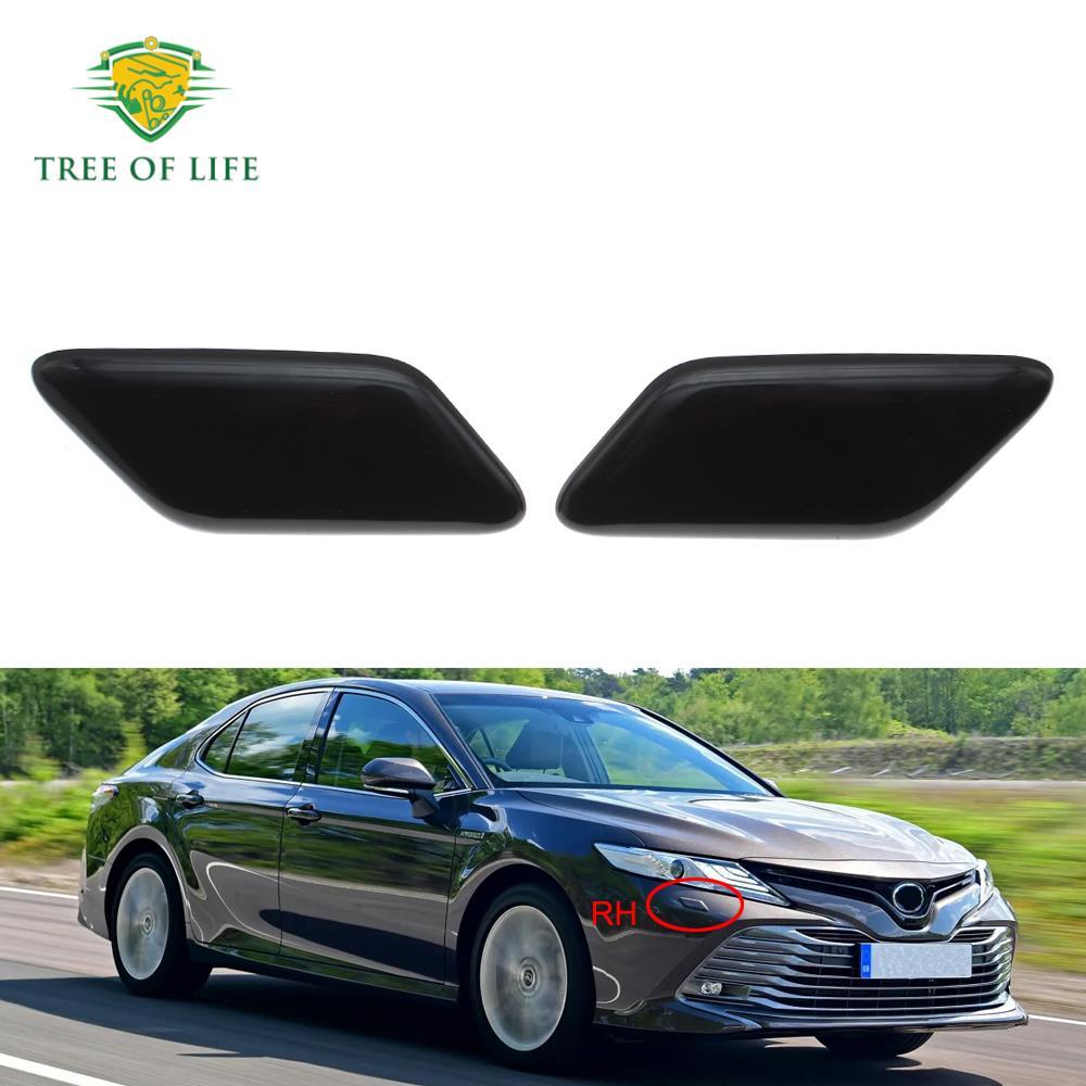 Amortecedor Dianteiro Farol Lâmpada Lavadora Spray Limpeza Atuador Capa Para Toyota Camry 2018 2019 85354-33020