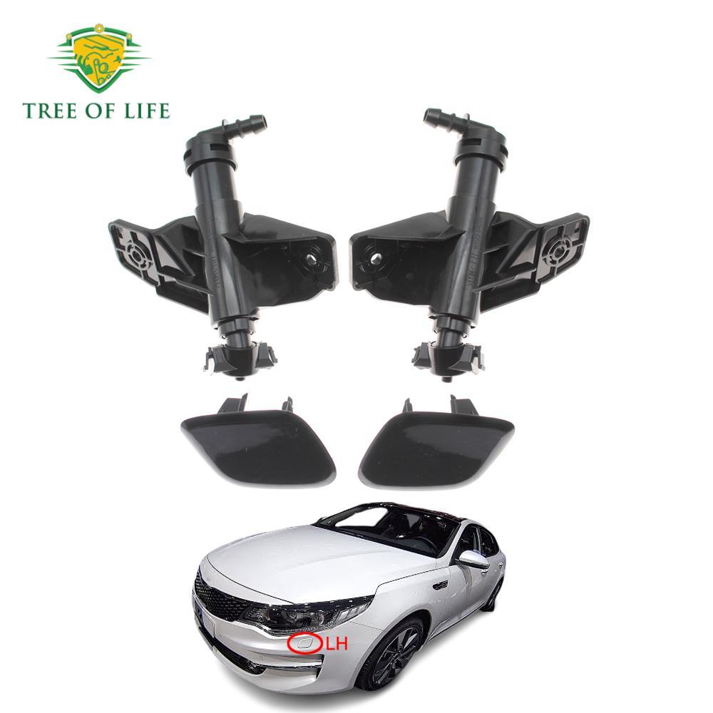 Para KIA Optima K5 2015 2016 2017 2018 Amortecedor Dianteiro Cabeça Luz Lâmpada Lavadora Spray Bico Bomba De Limpeza Atu