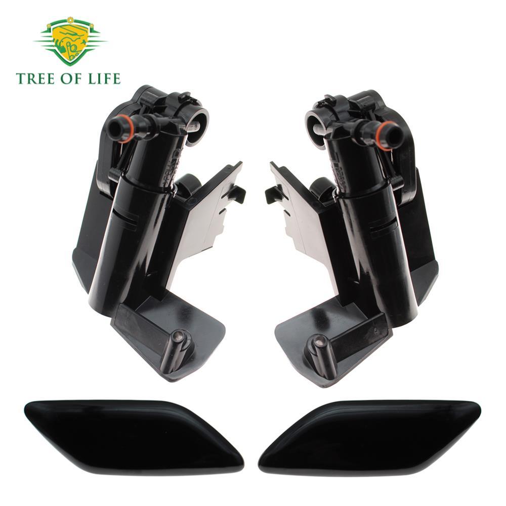Bico Lavador De Farol Dianteiro , Jato De Spray De Água Para Limpeza + Tampa TOYOTA COROLLA E15 2006 2007 2008 2009 2010