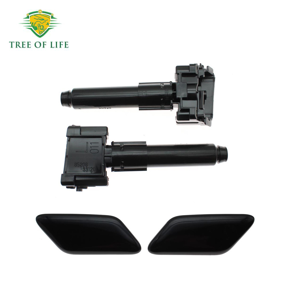 Amortecedor Dianteiro Farol Lâmpada Lavadora Spray Bico Limpeza Atuador Capa Para Toyota Camry 2018 2019 85354-33020 852