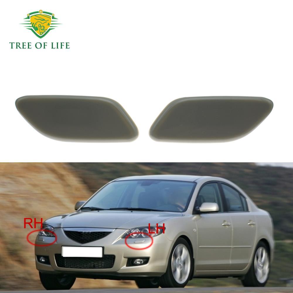 Para Mazda 3 2003 2004 2005 2006 Amortecedor Dianteiro Farol Lavadora Spray Limpeza Atuador Capa Tampa BN8V-51-8H2 8G2