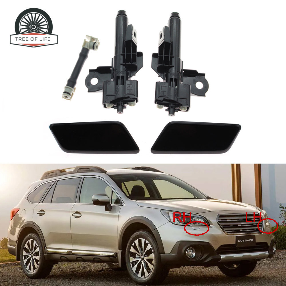 Bico Lavador De Farol Dianteiro , Tampa Da Bomba De Spray De Limpeza Para Subaru Legado Outback 2015-2017 86636AL011 866