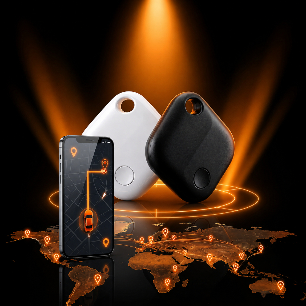 Mini Rastreador My Find Bluetooth Localizador Inteligente Antiperda para Chaves Mochila Bolsa Carteira Bicicleta Moto Pe
