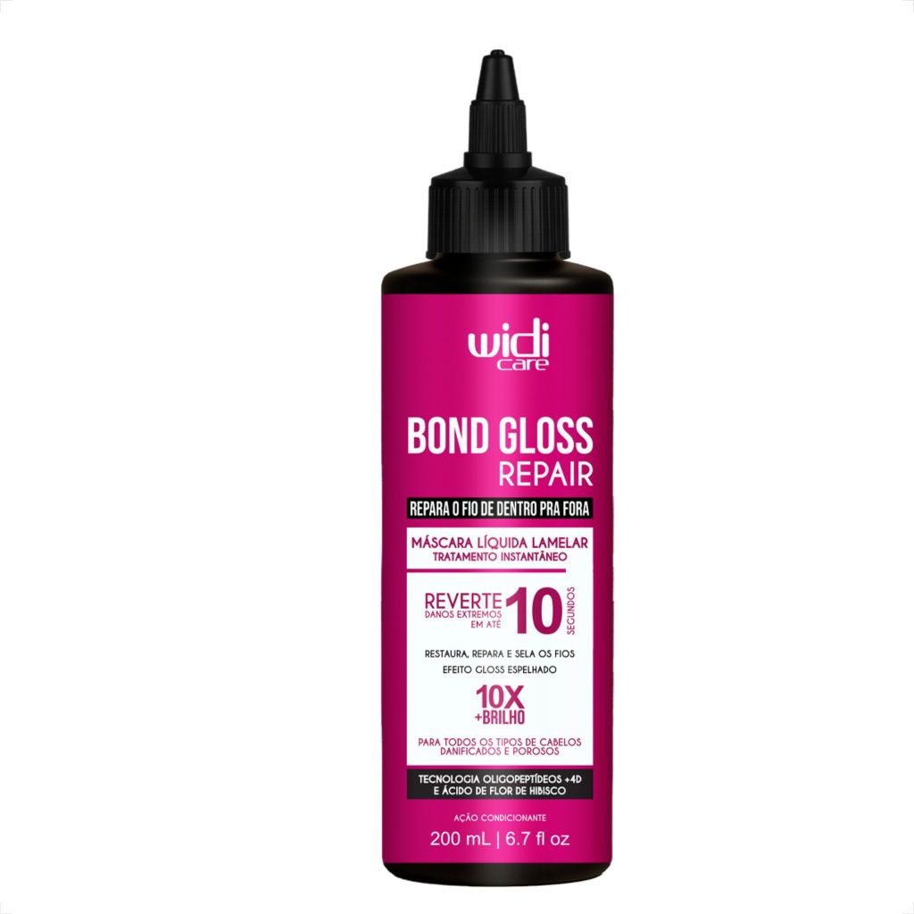 Bond Gloss Repair Máscara Líquida Lamelar Condicionante 200ml - Widi Care