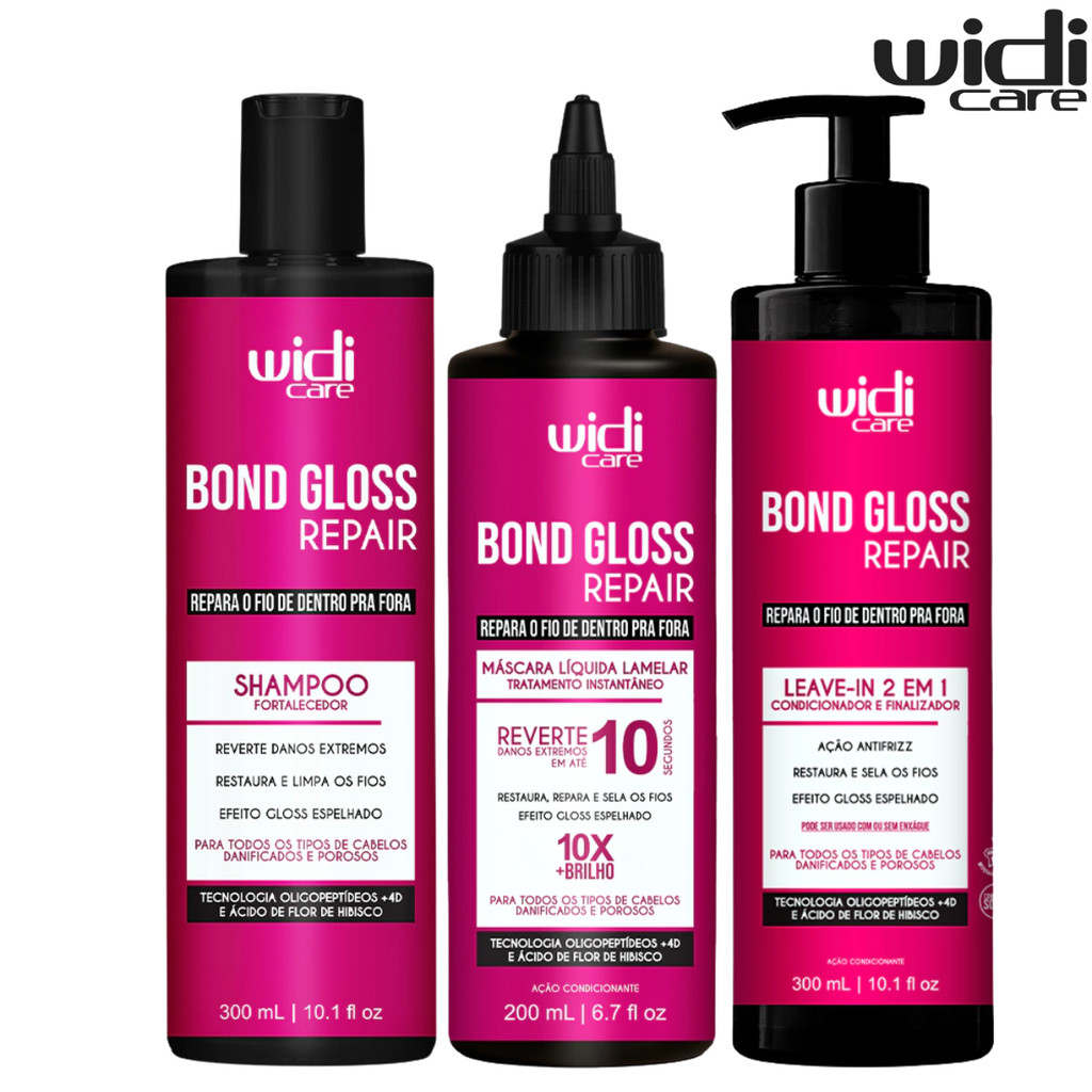 Kit Widi Care Bond Gloss Repair