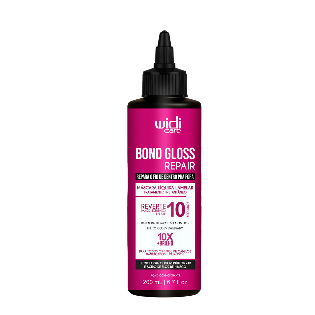 BOND GLOSS REPAIR MÁSCARA LÍQUIDA LAMELAR - WIDI - 200 ML