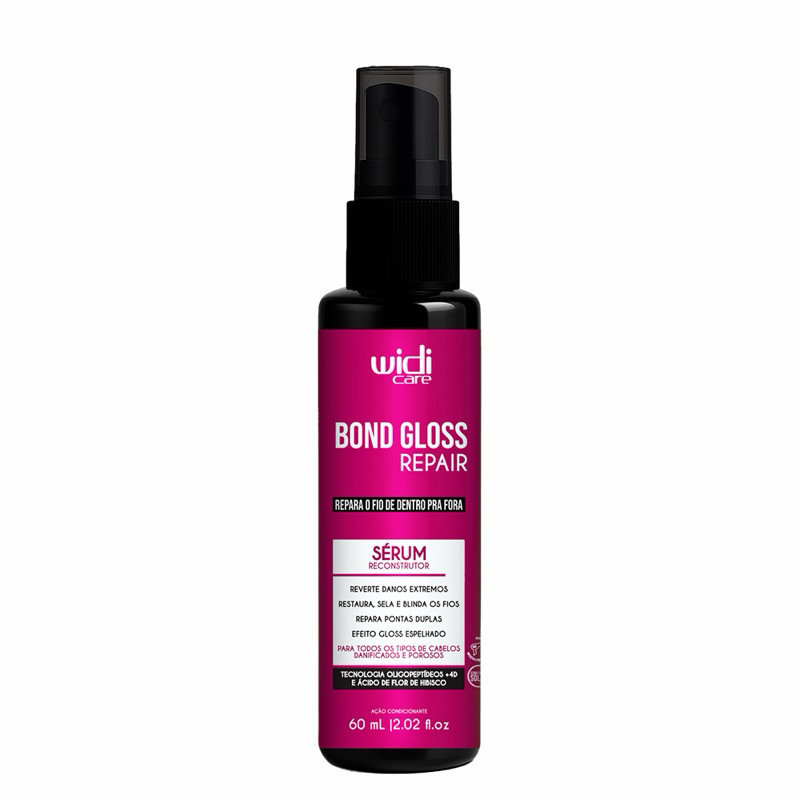 Sérum Reconstrutor Widi Care Bond Gloss Repair 60ml