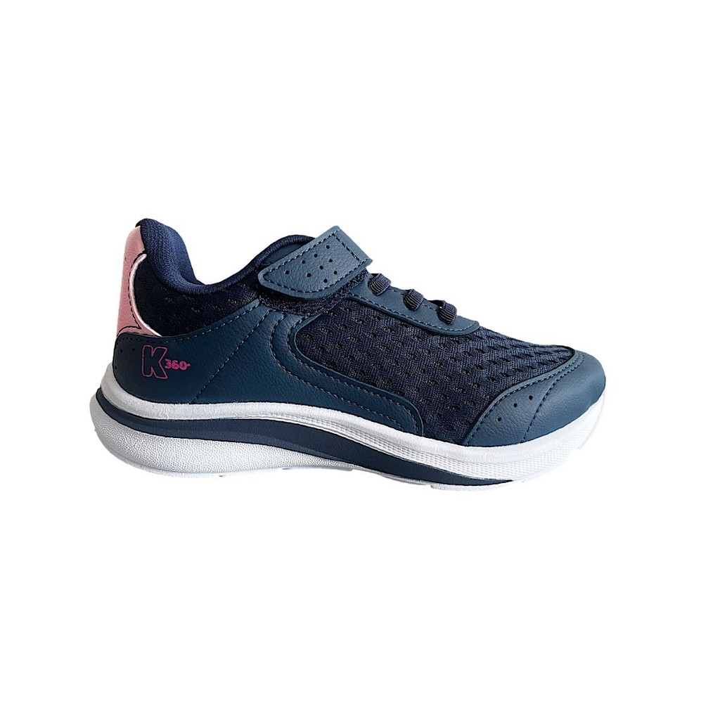 Tênis Kidy Energy 2 K360 Respi-tec Anatomico 4531020 Marinho/rosa