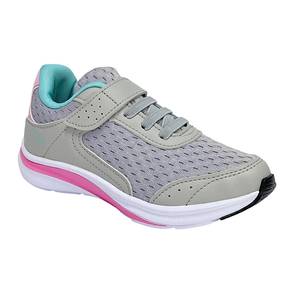 Tênis Kidy Energy 2 K360 Respi-tec 4531020 Cinza/Rosa