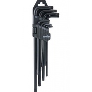 Jogo Chave Torx Com 9 Peças T10 A T50 Vonder