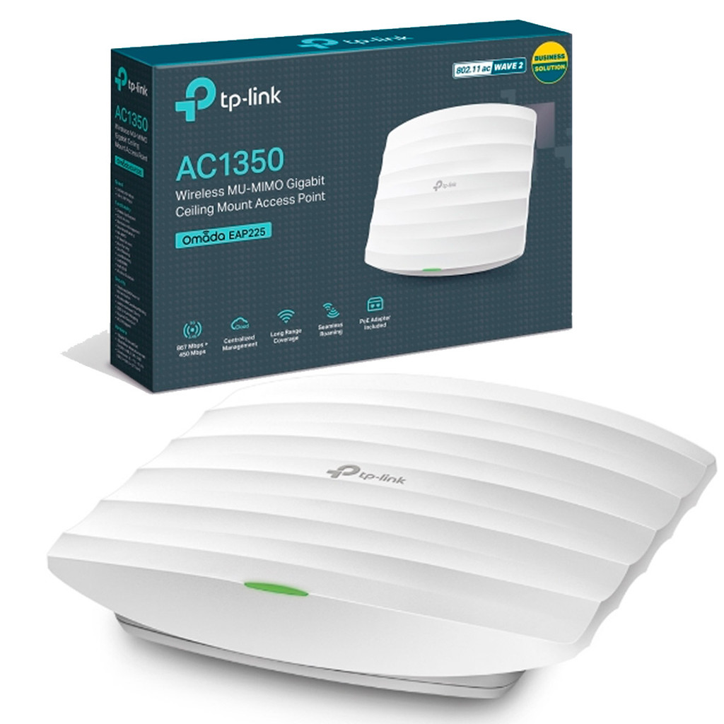 Access Point Teto Omada Tp Link Wifi EAP225 AC1350 1317Mbps