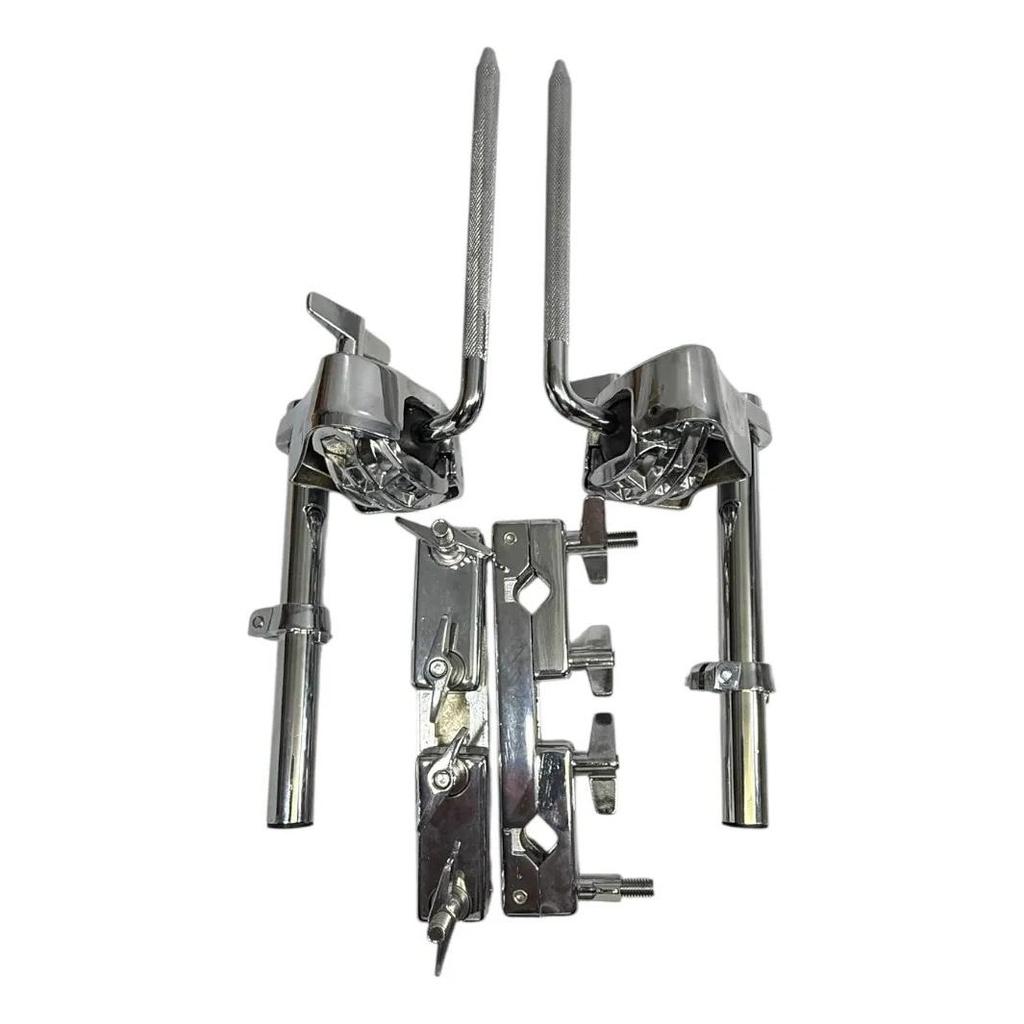 Kit 2 Tom Holder X-pro + 2 Clamp Cl1 Padrão Tama