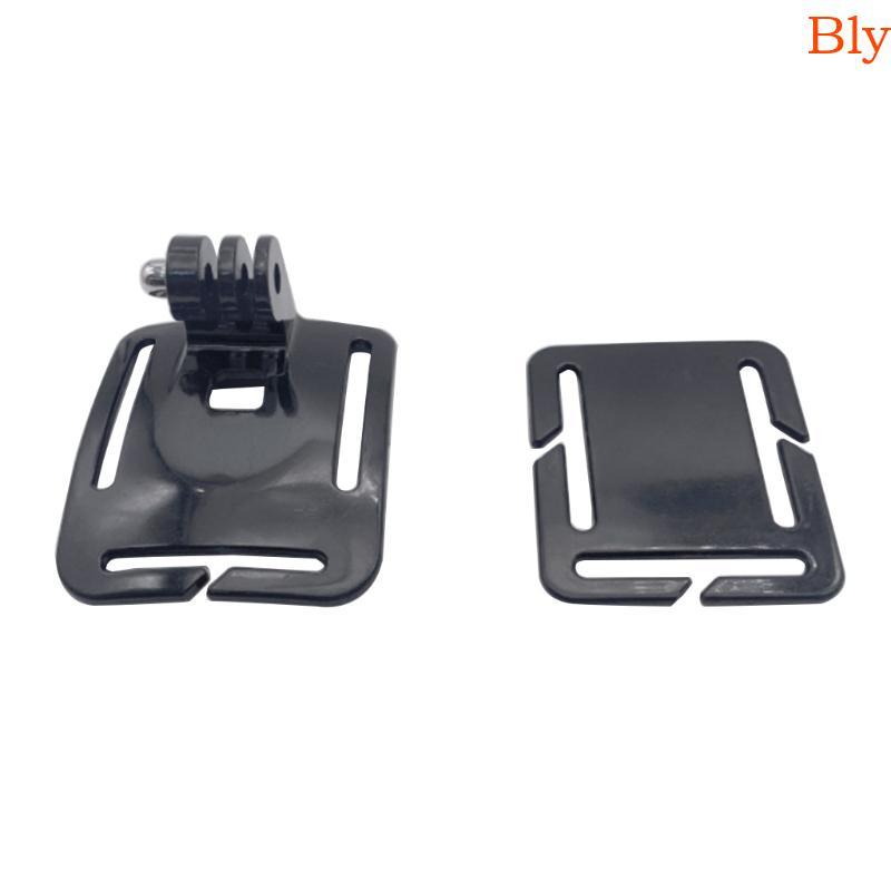 Bly Anti-Slide Action Camera Clamp Mount Mochila Strap Clip Holder