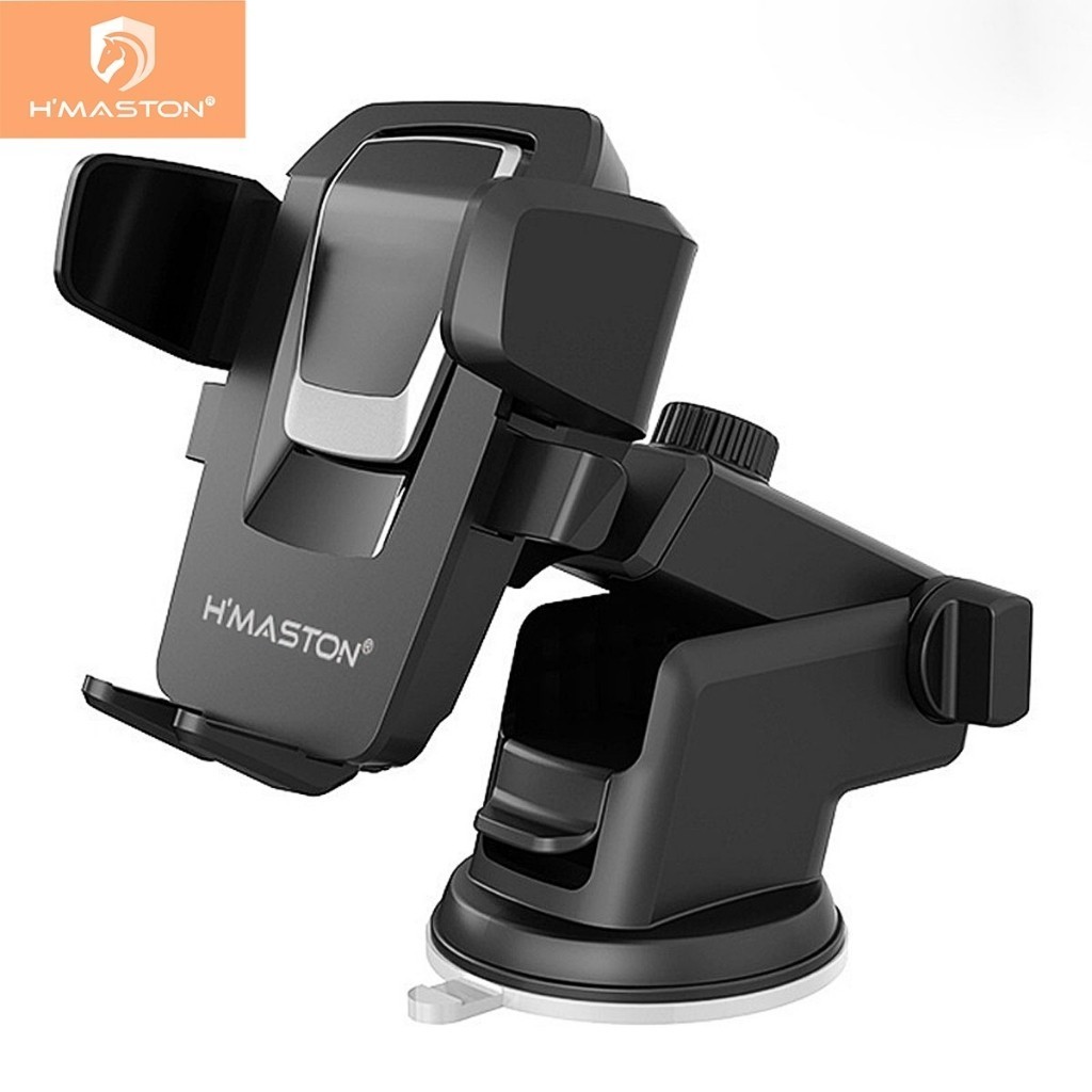 H'maston CJ-02 Universal Car GPS Cell Phone Holder Automobile Outlet Adjustable Clamp 360°