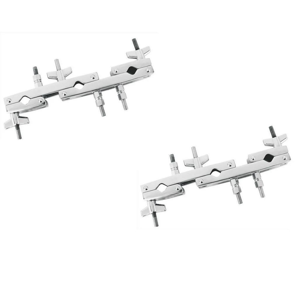 Clamp Torelli Ta433 p Pedestal Tom Holder Cromado 2 Unidades