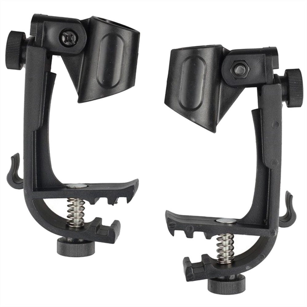 Kit Com 02 Suporte Presinha Clamp Garra Holder Pro Fire Para Bateria