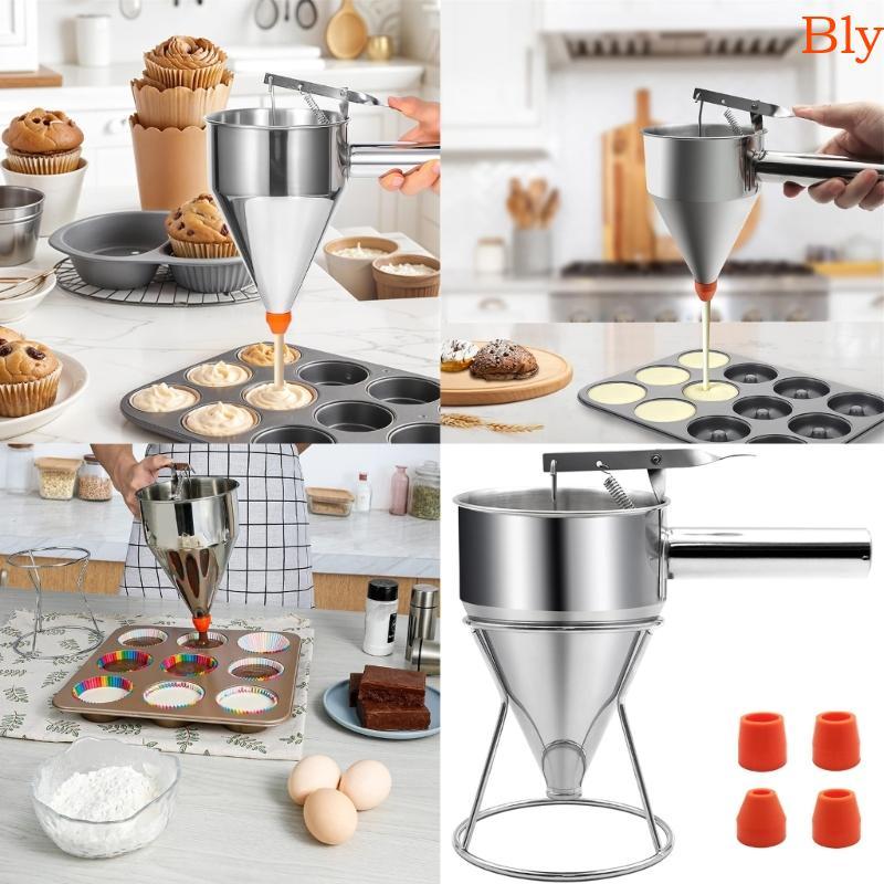 Bly Dispensador Massa Aço Inoxidável, Suprimentos Cozimento, Pastas Domésticas, Ferramenta Adequada Para Waf