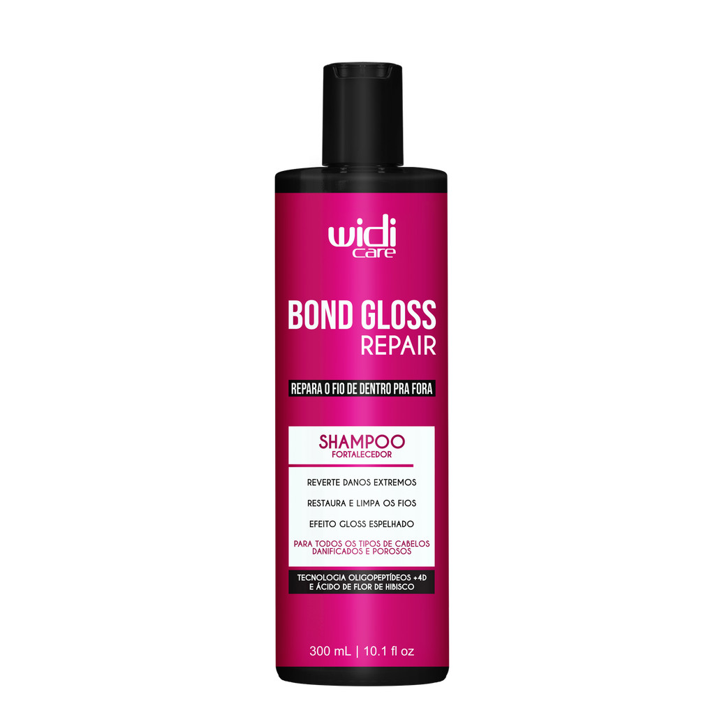 Kit Widi Care Bond Gloss Repair Shampoo + Leave-In + Máscara Líquida