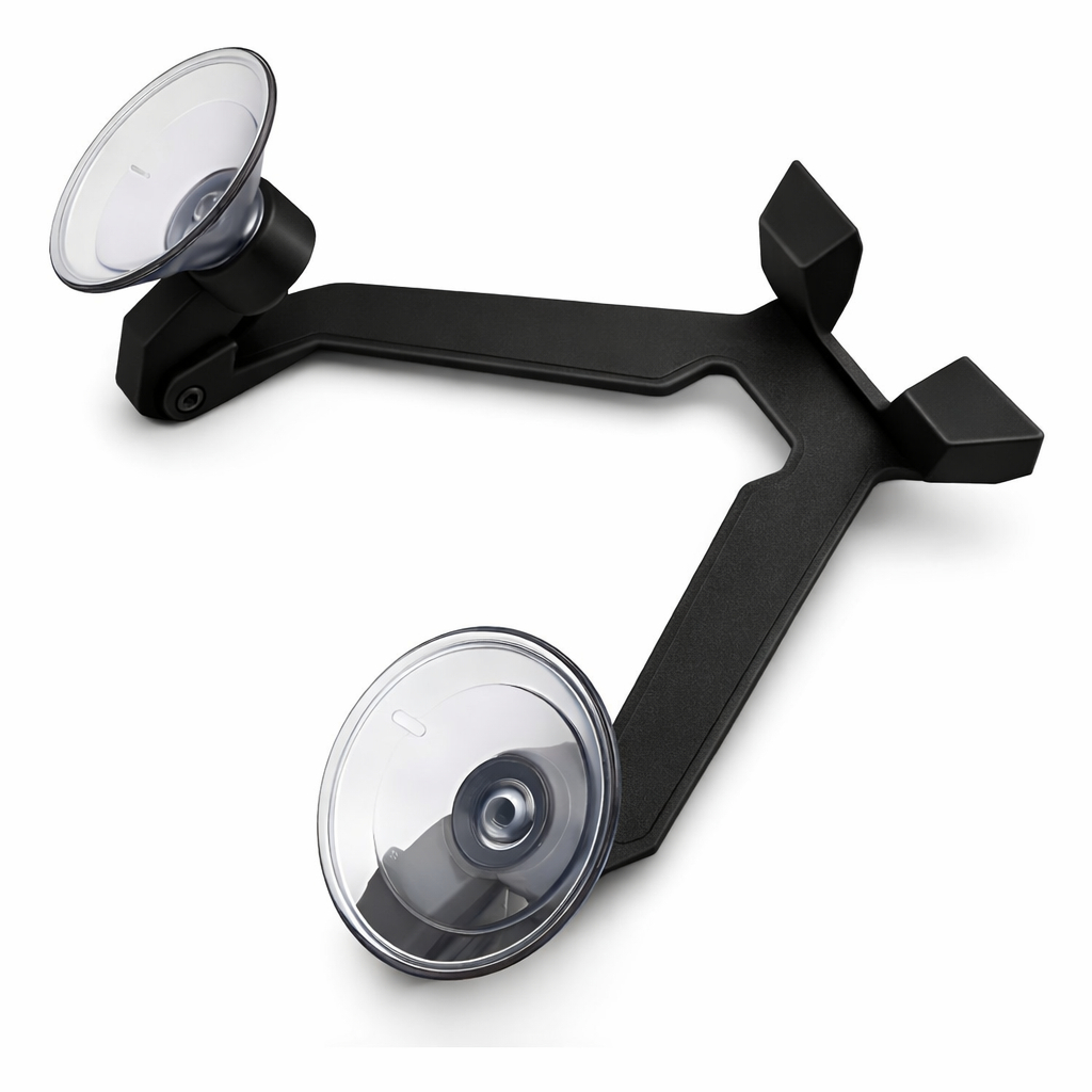 Suporte Starlink Mini Carro 2 Ventosas 60mm Base Estável Vidro Liso Para-brisa EVA Anti Risco