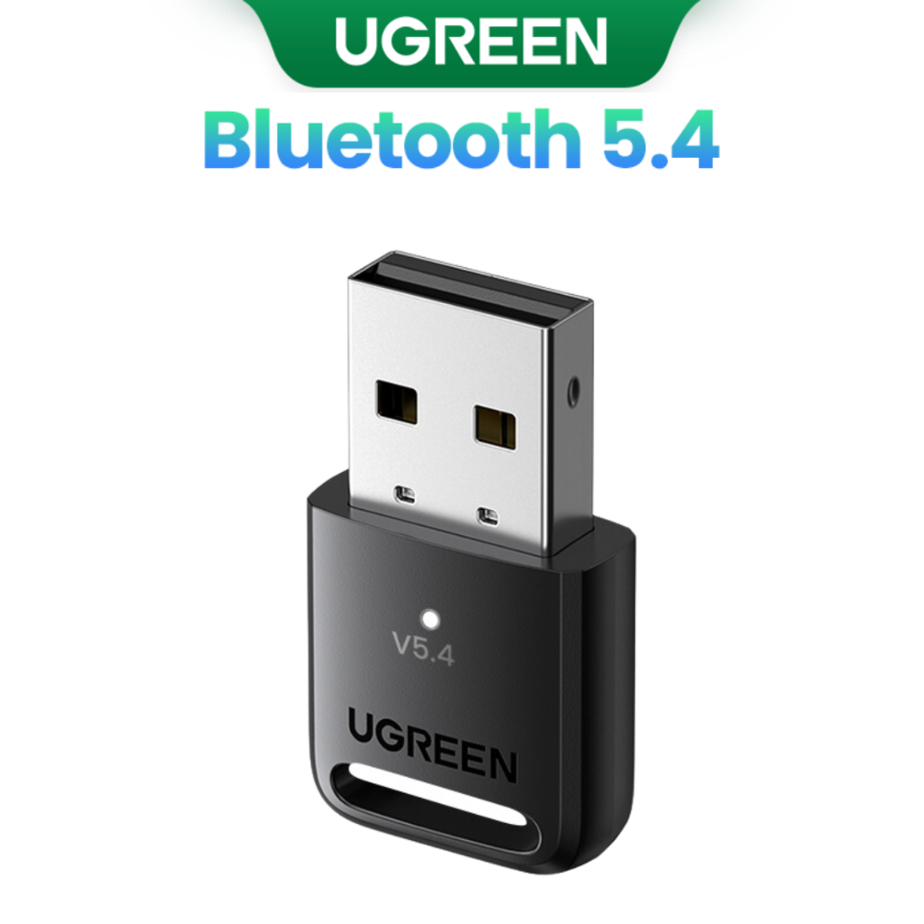 Adaptador Usb Bluetooth 5.4 Ugreen Para PC Transmissão de até 20 Metros Para Windows