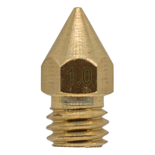 Kit 5x Nozzle Bico Hotend 1.75mm M6 1.0mm