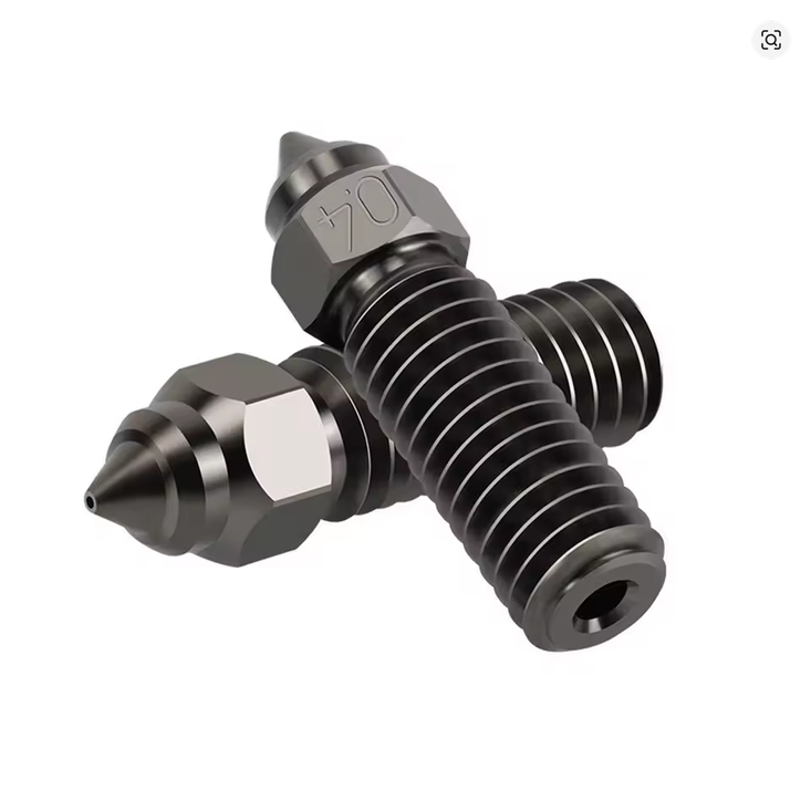 0.2MM Hardened Steel Nozzle for Creality K1 Max Ender 3 V3 KE 3D Printer Hotend Kit Accessories K1 Nozzle
