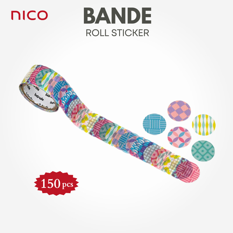 NISHIKAWA Communications BANDE Writable Washi Roll Sticker - Utsukushi BDA661