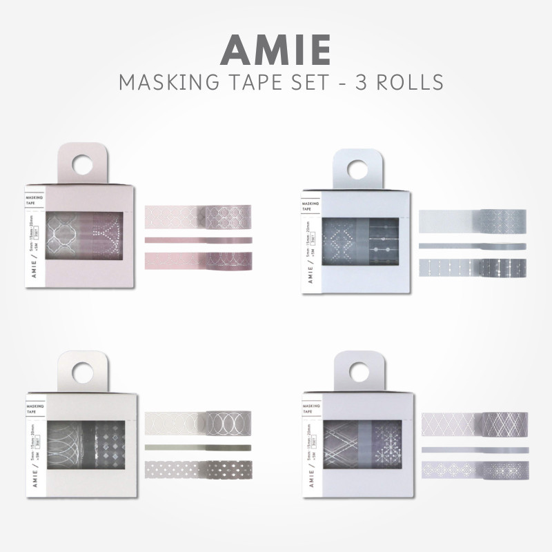 World Craft AMIE 3 Roll Masking Tape Set