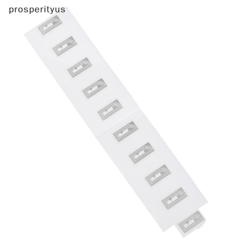 [prosperityus] 100 Unidades De Chip NFC NTAG213 Adesivo Embutido Úmido 2 * 1 Cm 13.56 Mhz RFID NTAG213 Etiqueta [BR]