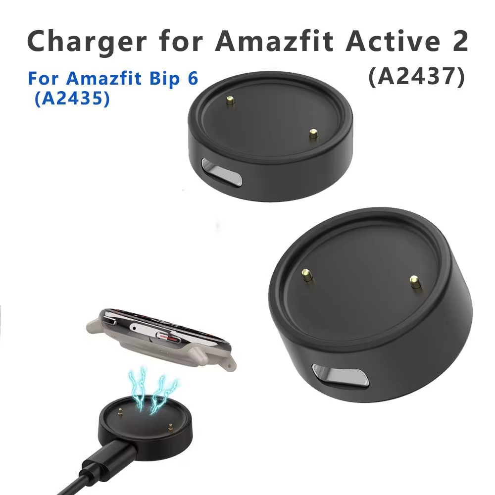 Carregador De Smartwatch Relógio Inteligente De Substituição De Carga Magnética Para Amazfit Active 2 Bip 6 GTR4 GTS4