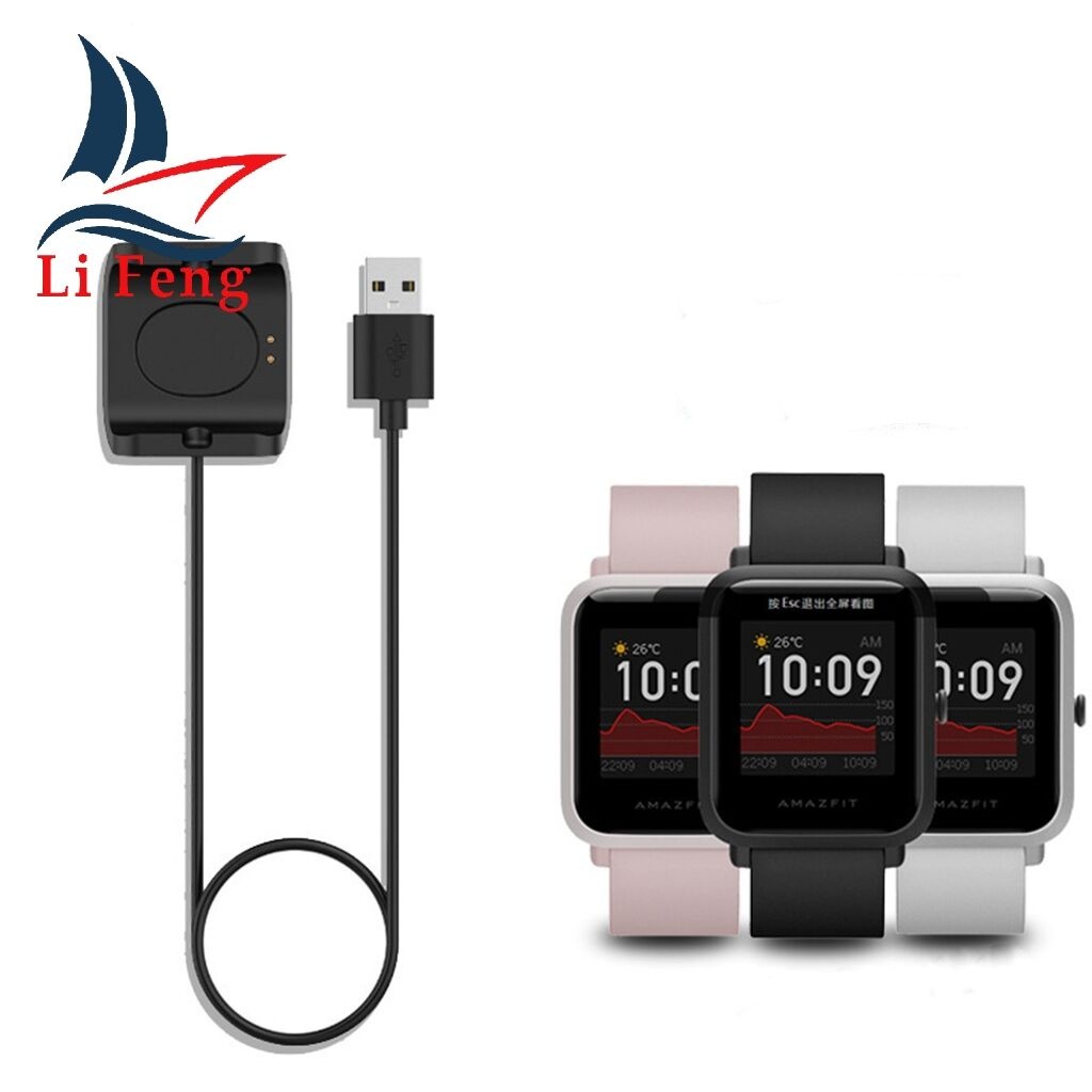 Cabo Carregador Usb Para Smartwatch Relógio Amazfit Bip 1s