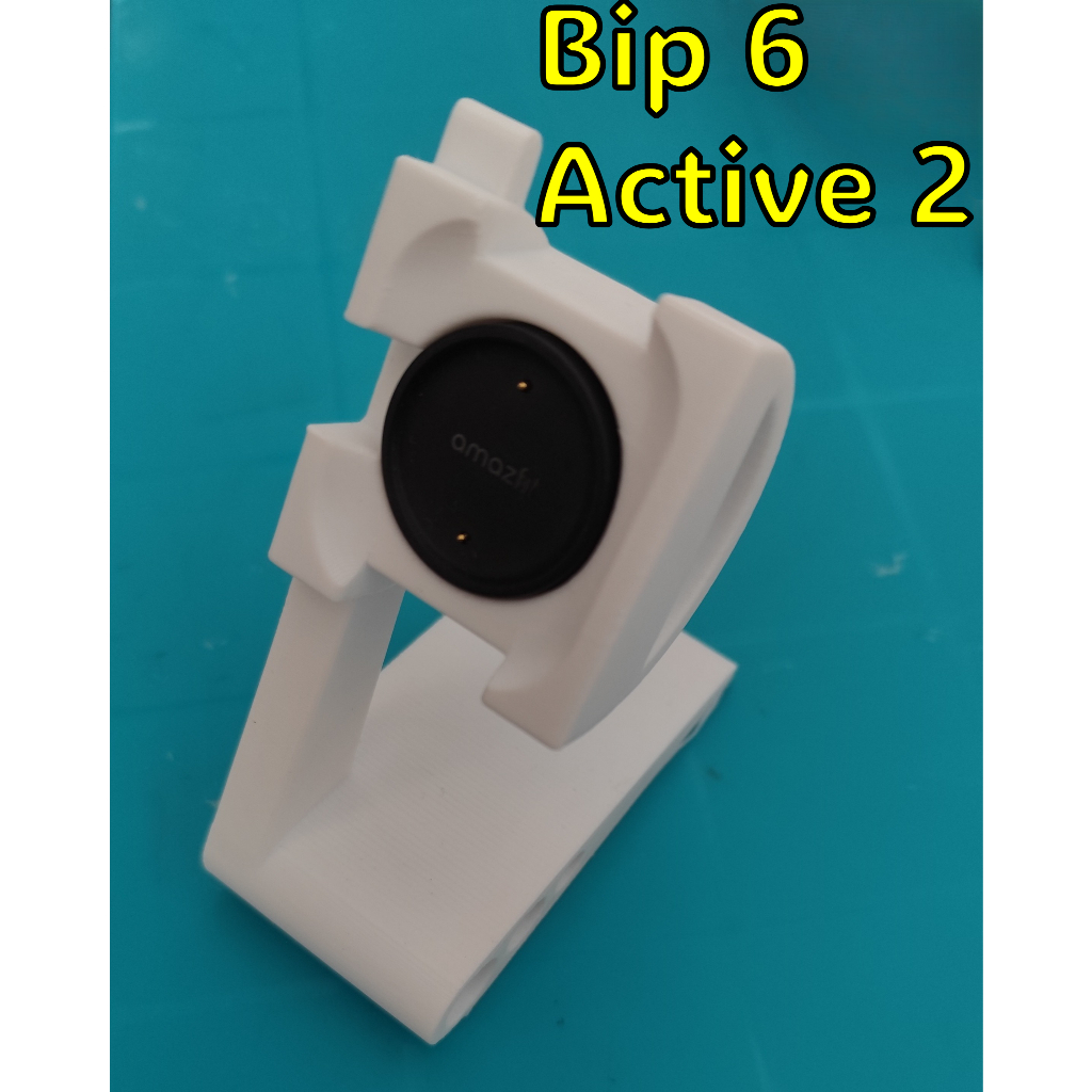Bip 6 Active 2 Suporte De Mesa Para Carregador Smartwatch Amazfit Base Dock Stand
