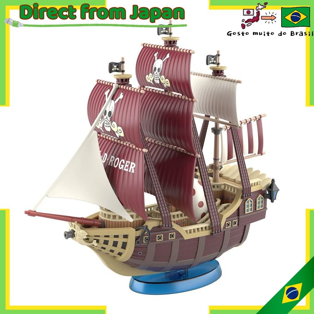 【direto do Japão】 Kit de modelo de plástico pré-colorido BANDAI SPIRITS One Piece Grand Ship Collec