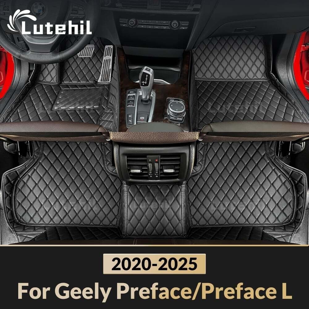 Para Geely Preface/L 2020 2021 2022 2023 2024 2025 Tapetes De Carro Personalizados Capa De Tapete De Automóvel Acessório