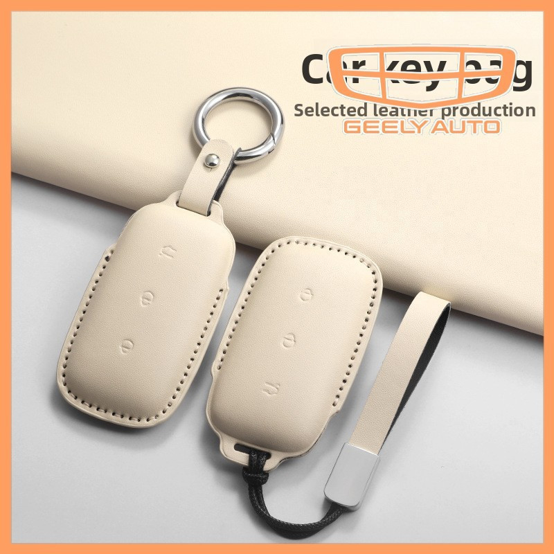 Capa para chave do Geely Galaxy L7 2023 MAX Xingjian 1.5T Edição de Luxo, com chaveiro, compatível com Galaxy L6 E8, cap