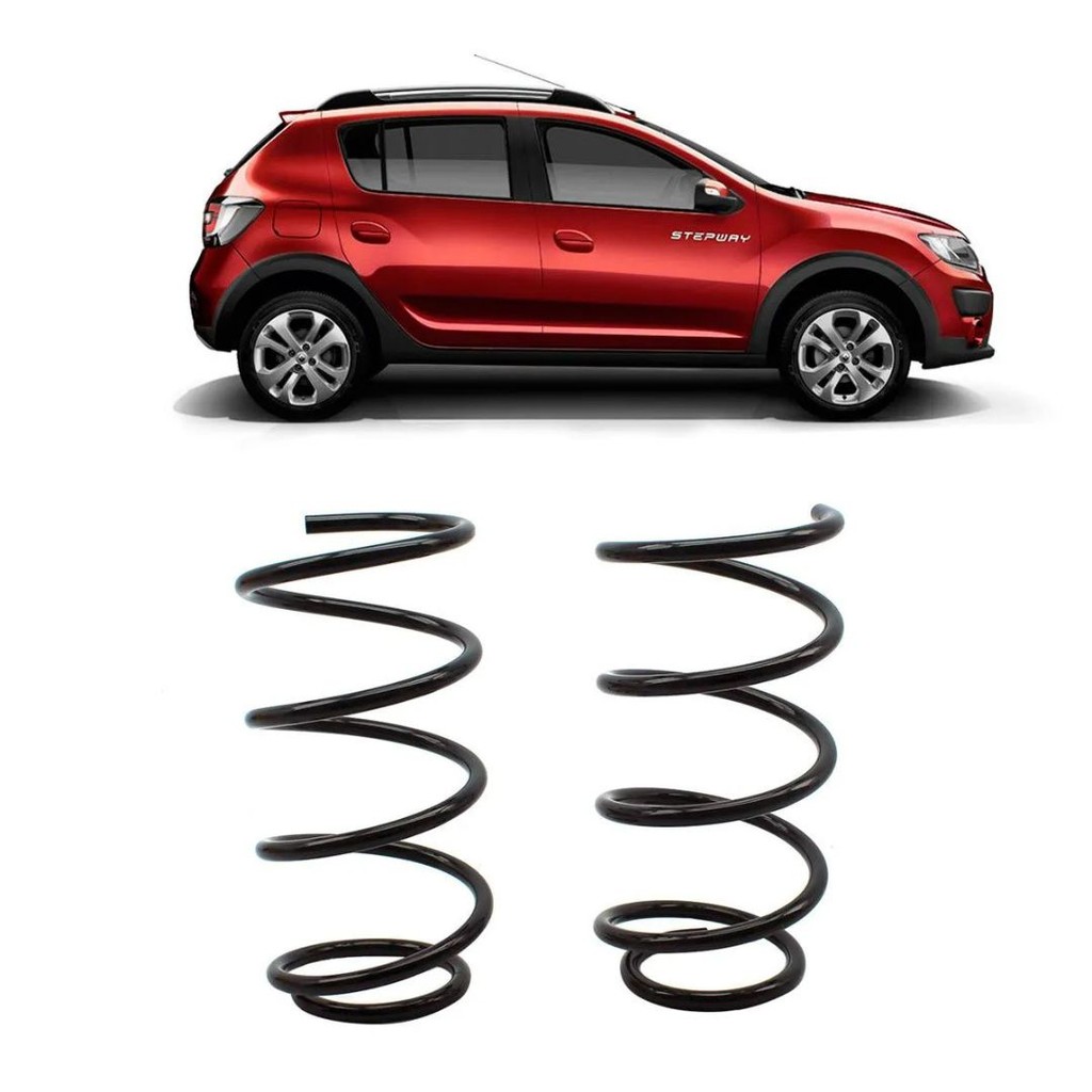 Par Mola Espiral Dianteira Sandero Step Way 1.6 16V 2009 ...