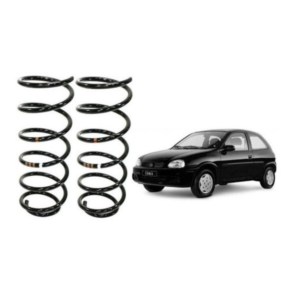 Par Mola Espiral Dianteira Corsa Hatch Sedan 1.0 1.4 1.8 2002...