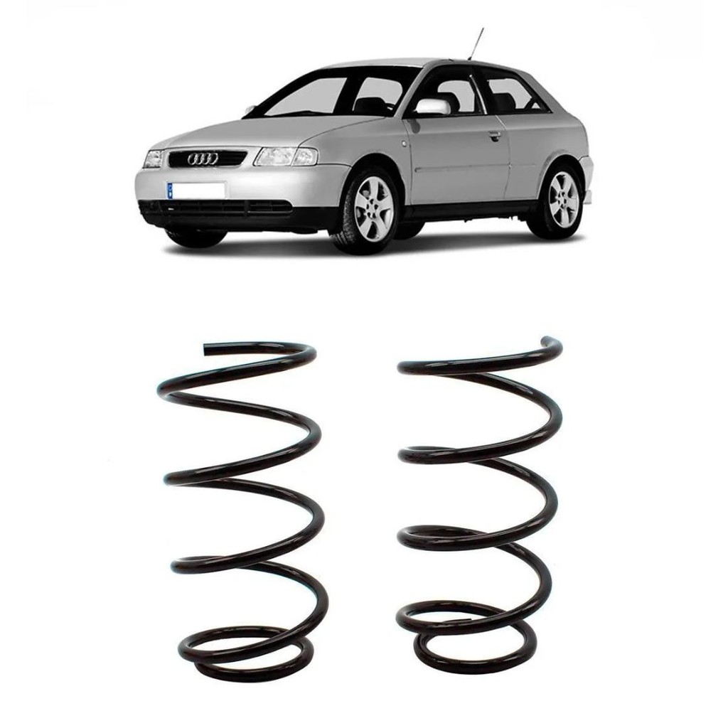 Par Mola Espiral Traseira Audi A3 1999 ...