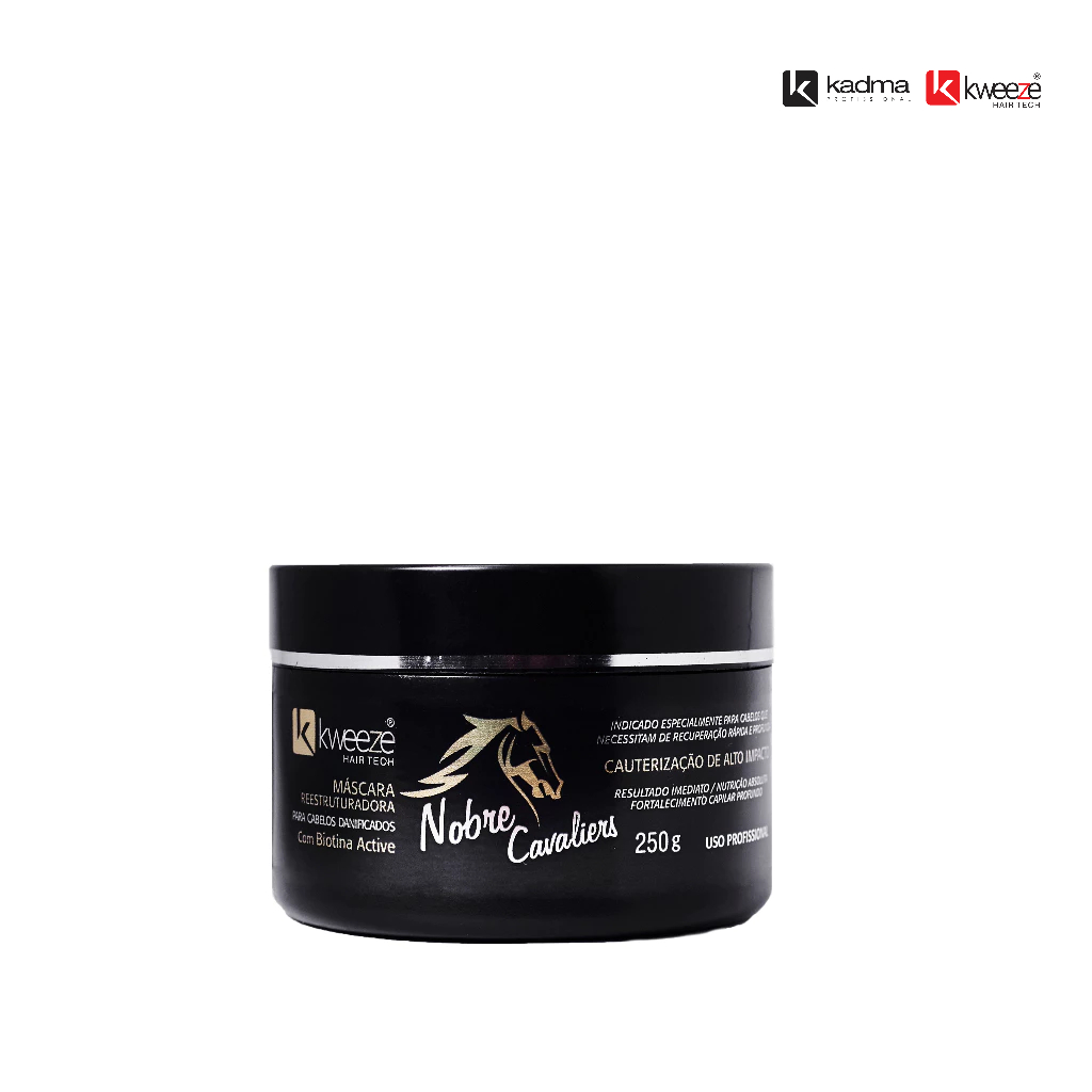 Máscara Reestruturadora Nobre Cavaliers Kadma 250g com Biotina
