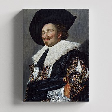 Quadro Canvas The Laughing Cavalier Borda Infinita 60x90cm