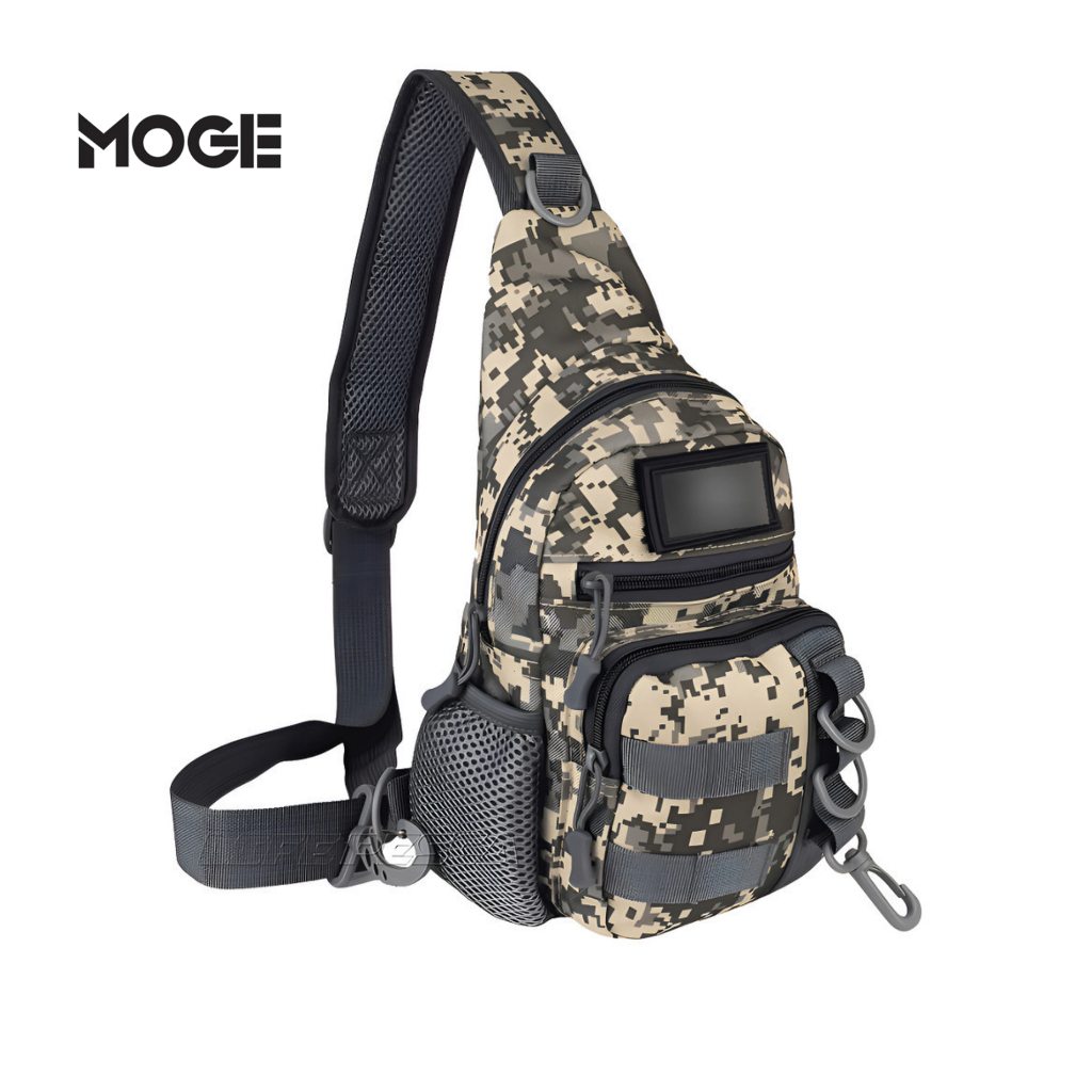 Bolsa Tática Pochete Pesca Camuflada Nylon Multiuso | Albatroz