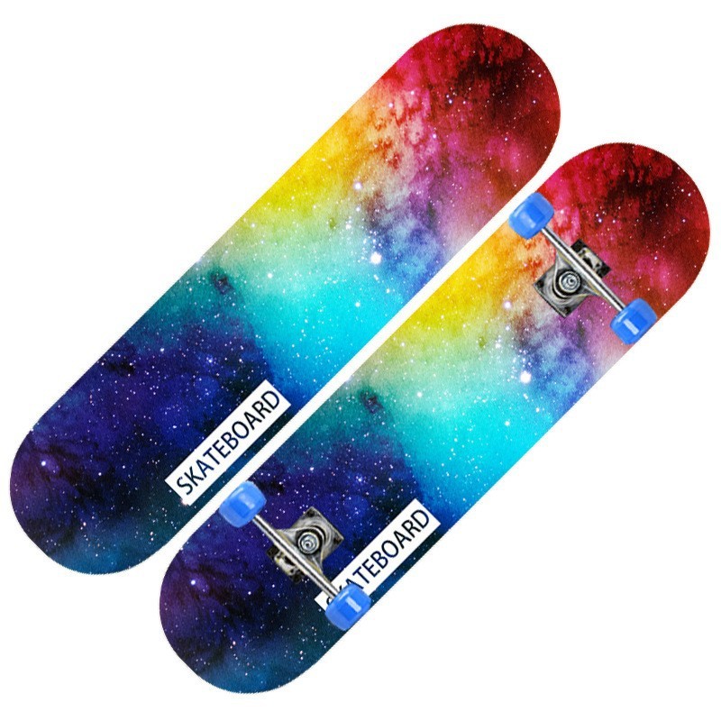 Skate duplo Rocked iniciante adulto 4 meninos meninas profissional juventude adulto embarque de quatro rodas crianças Sc