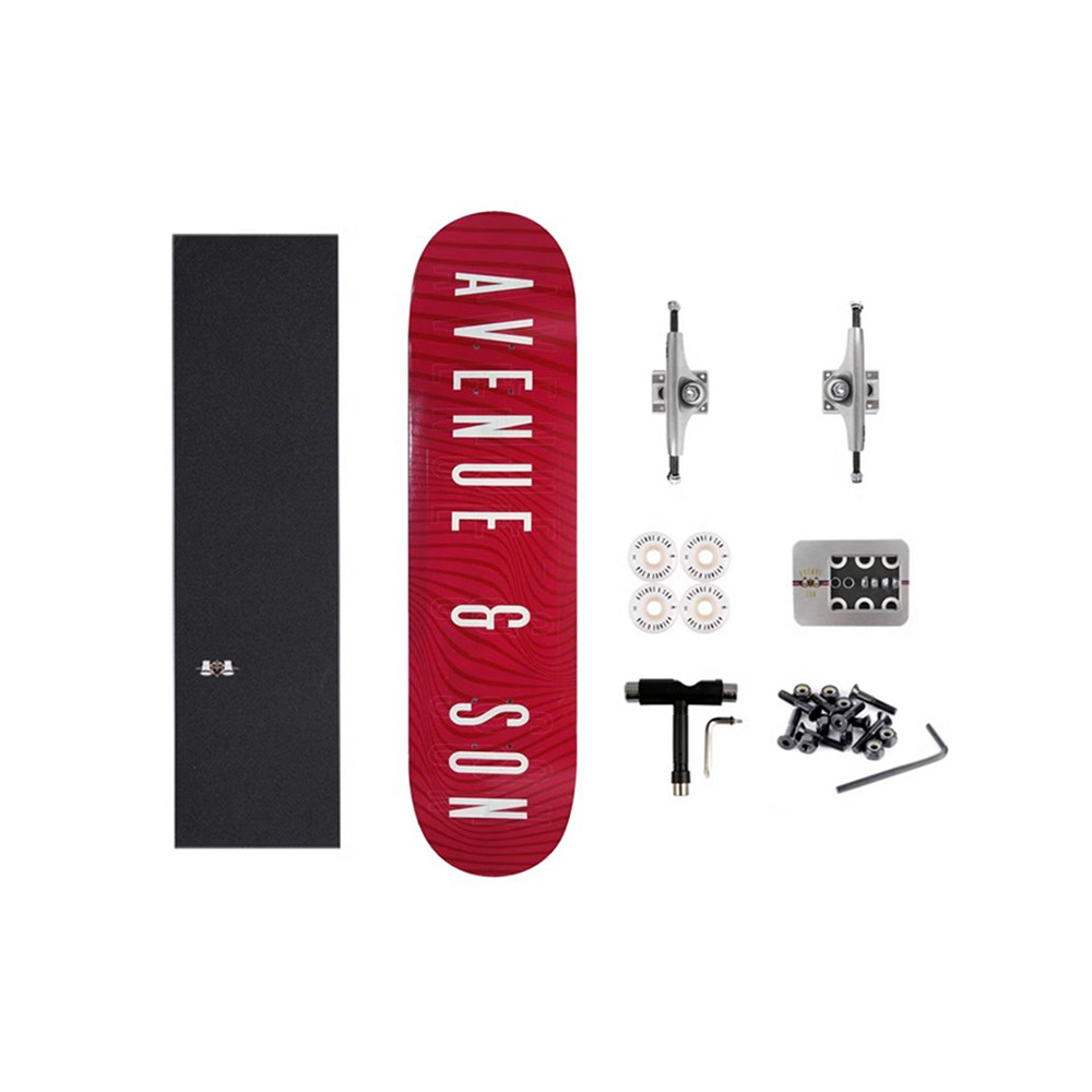 Avenue & Son Son Whole Board Wang Yibo Iniciante Adulto Crianças Adolescentes Skate Duplo Rocked