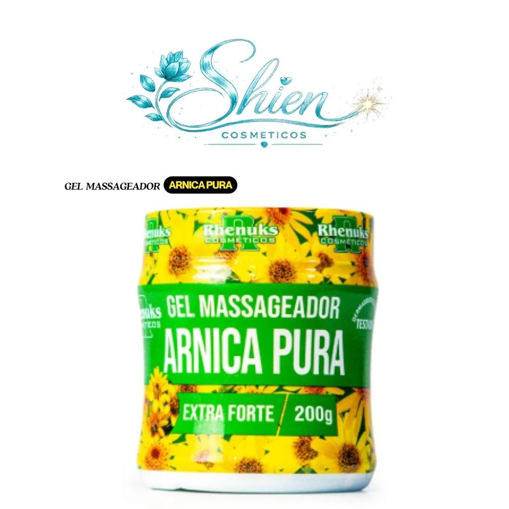 Gel Massageador Arnica Pura - 1 Unidade - Rhenuks (Afilhado)