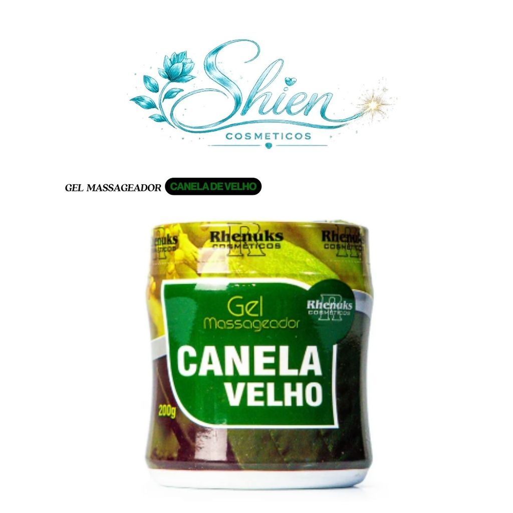 Gel Massageador Canela Velho - 1 Unidade - Rhenuks (Afilhado)