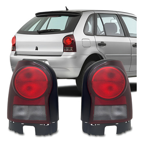 Lanterna Traseira Volkswagen Gol G4 2006 2007 A 2014 Fumê Power Lado Direito Passageiro
