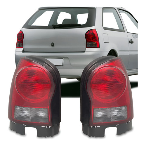 Lanterna Traseira Gol G4 2006 2007 A 2014 Fumê Lado Esquerdo Motorista