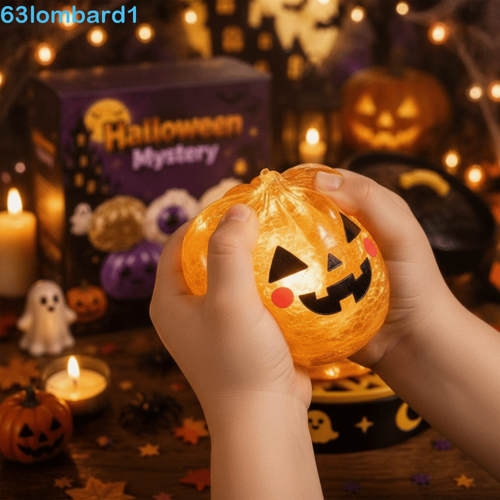 LOMBARD1 Dumpling Squishes , Bolas Sensoriais Brilhantes De Arco-Íris Gigante , Brinquedo De Apertar Fofo Em Formato De