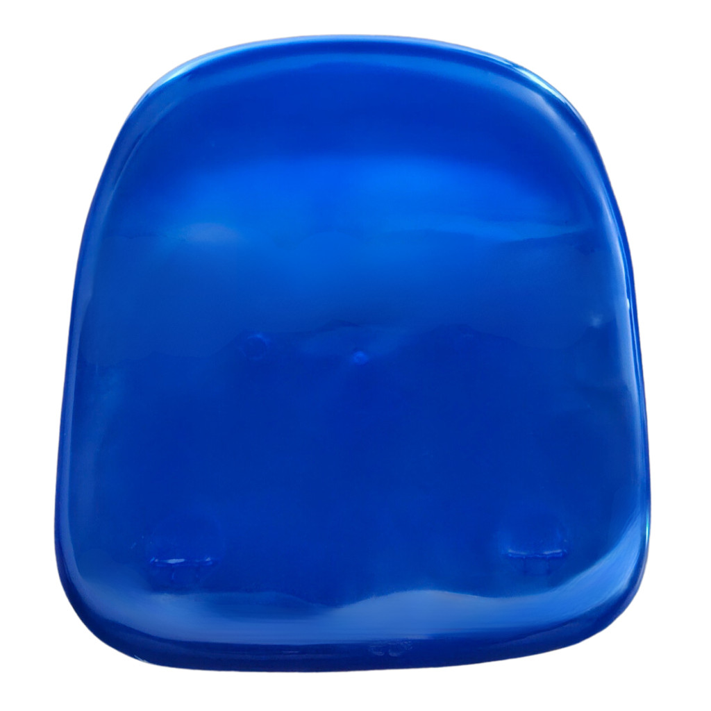 Assento Concha Polipropileno Azul Resistente Leve e Portátil